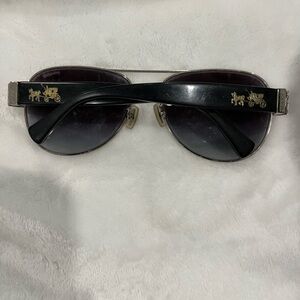 Coach Sunglasses Black/Gold